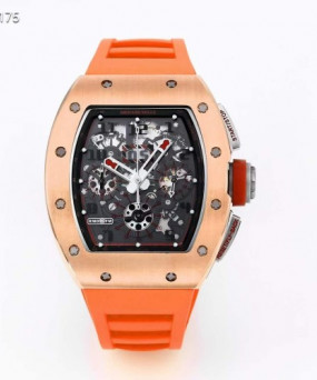 리차드밀 2023 RM011 FM 오렌지스트랩 시계 워치